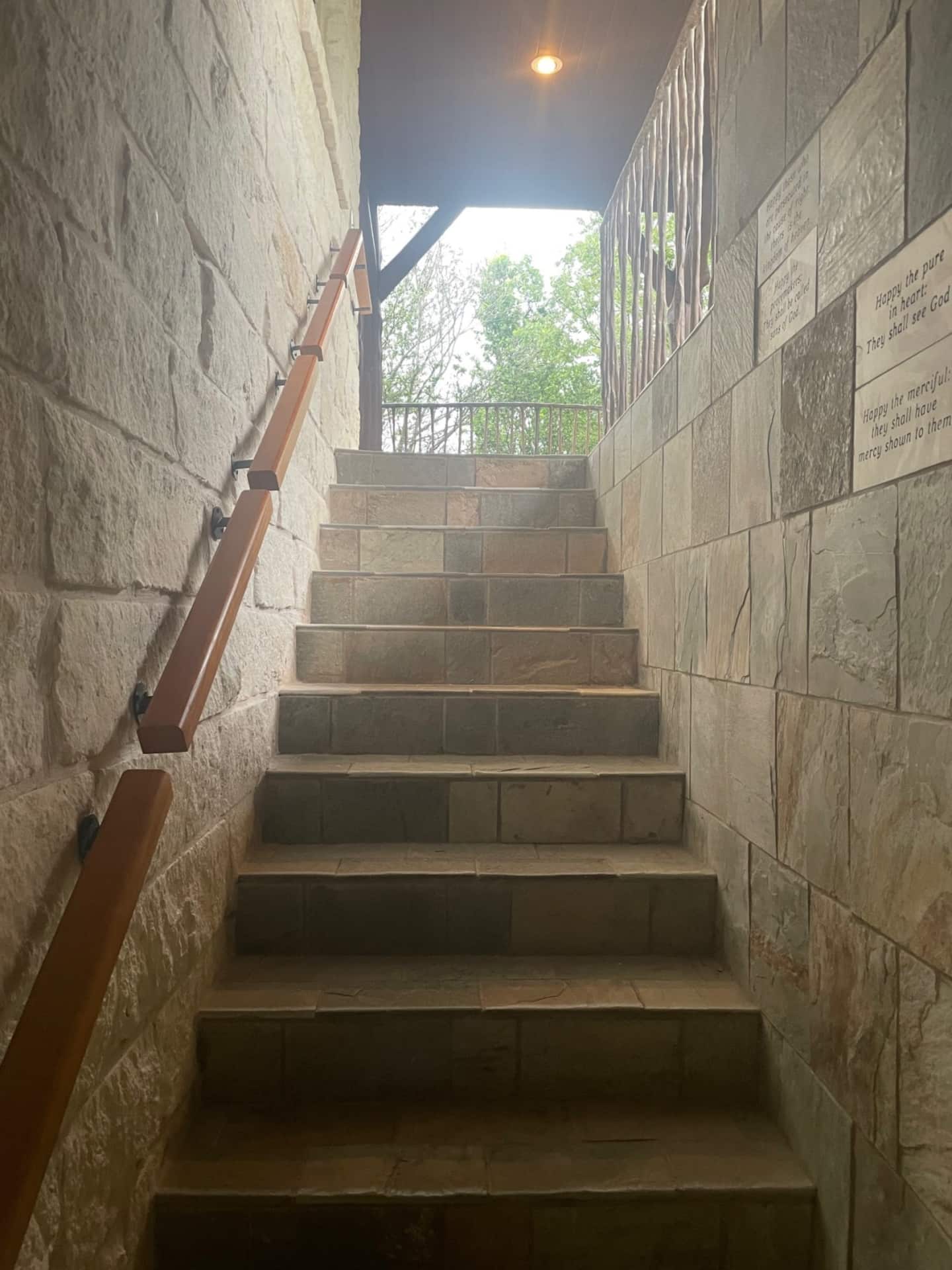 Upper Room stairway