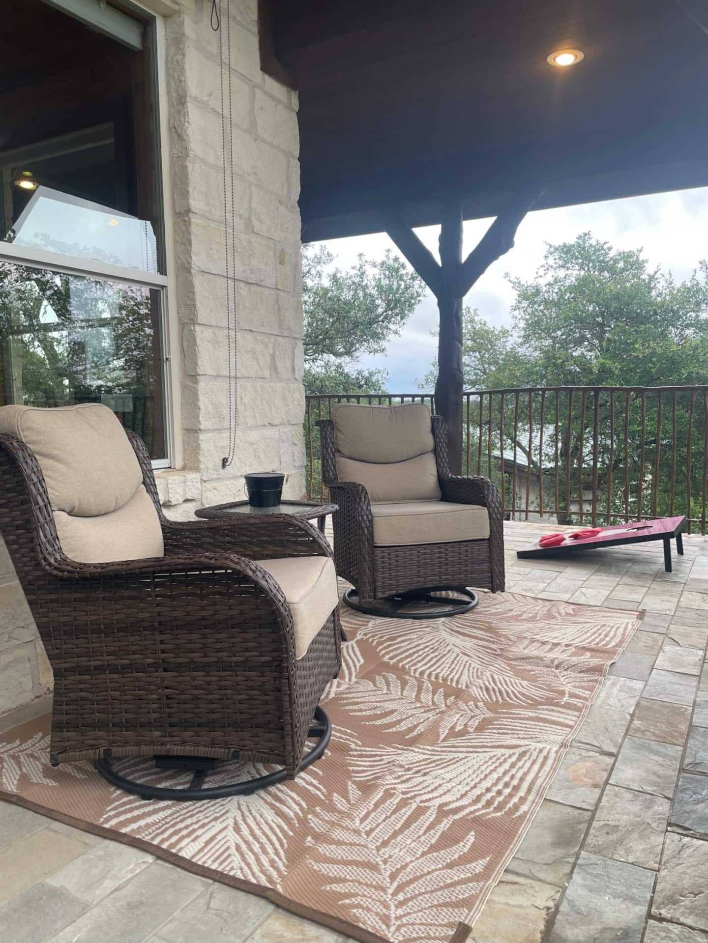 Upper Room outdoor kitchen